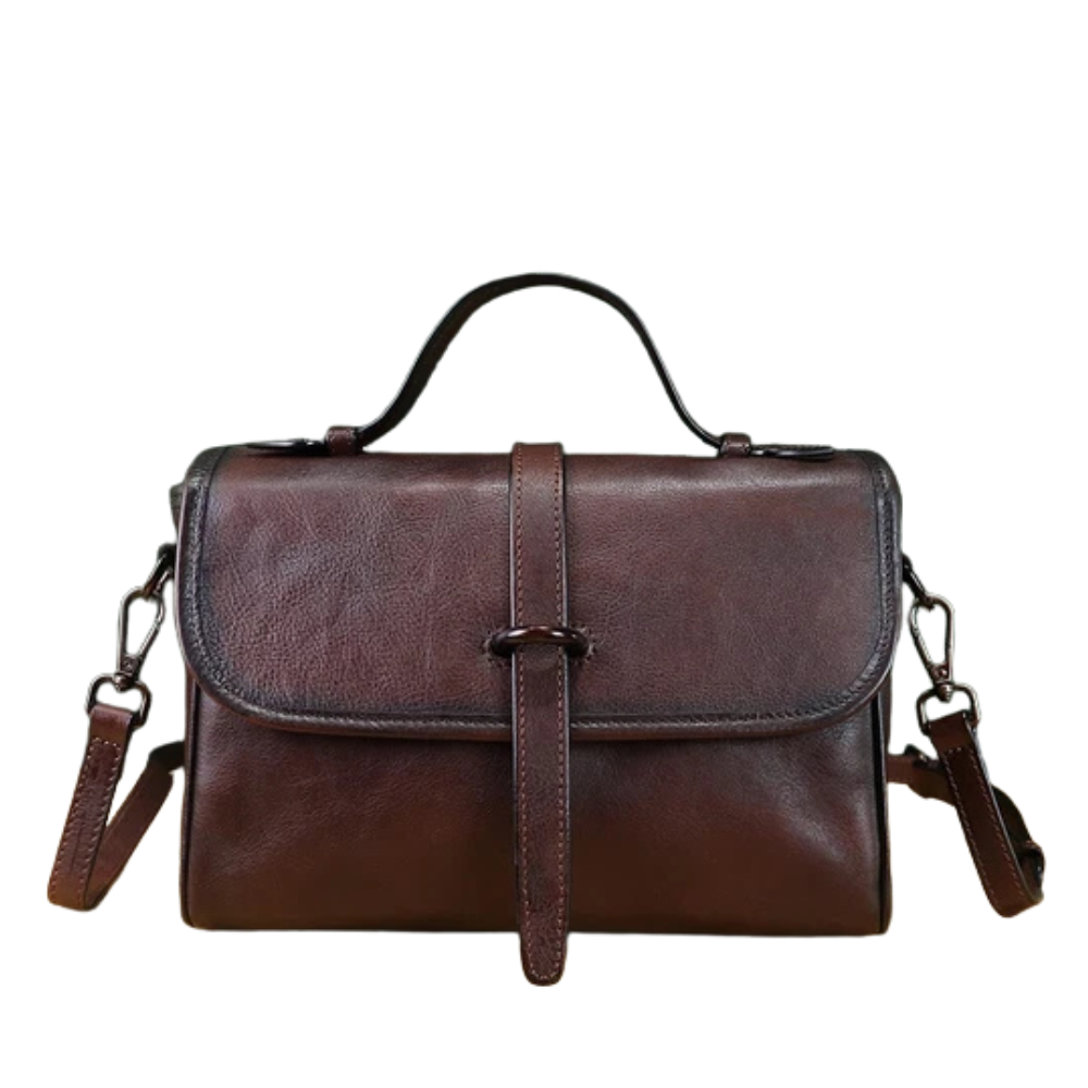 The Rosalie | Vintage Leather Crossbody Bag