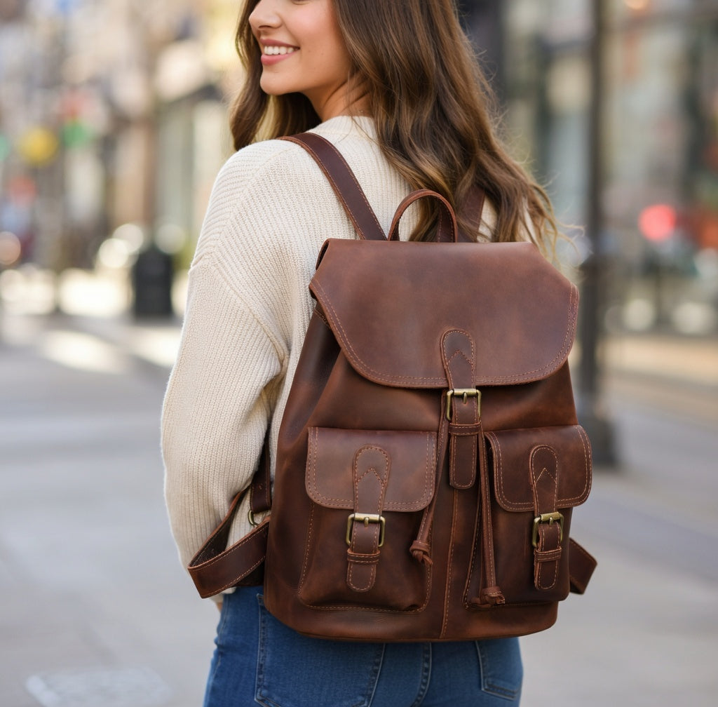 The Pearl | Leather Satchel