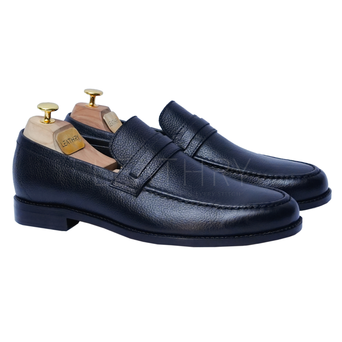 The Cali | Pebbled Leather Loafer