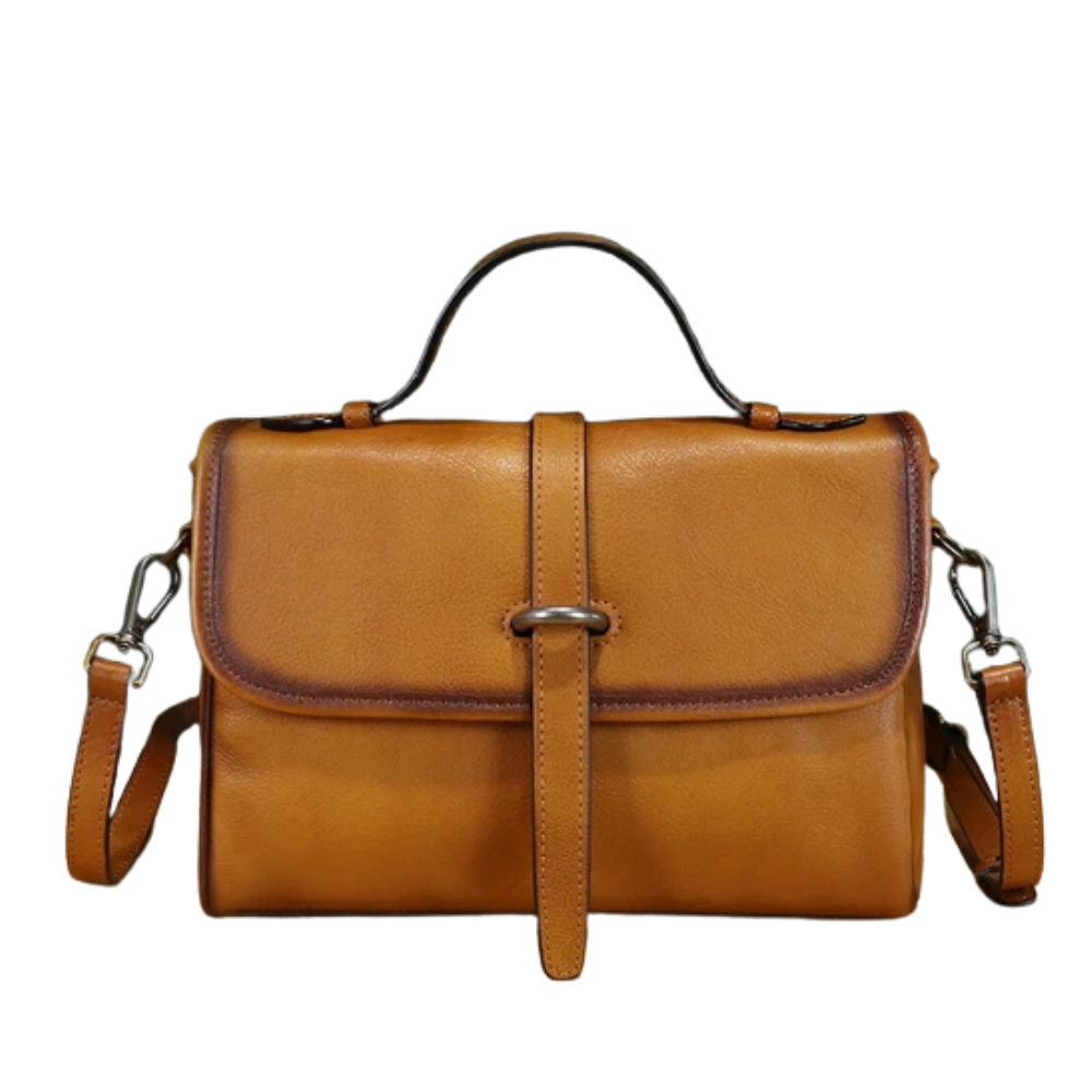 The Rosalie | Vintage Leather Crossbody Bag