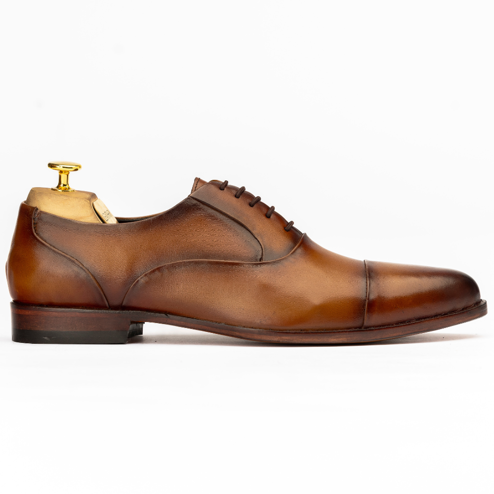 The Mael | Brown Patina Oxford
