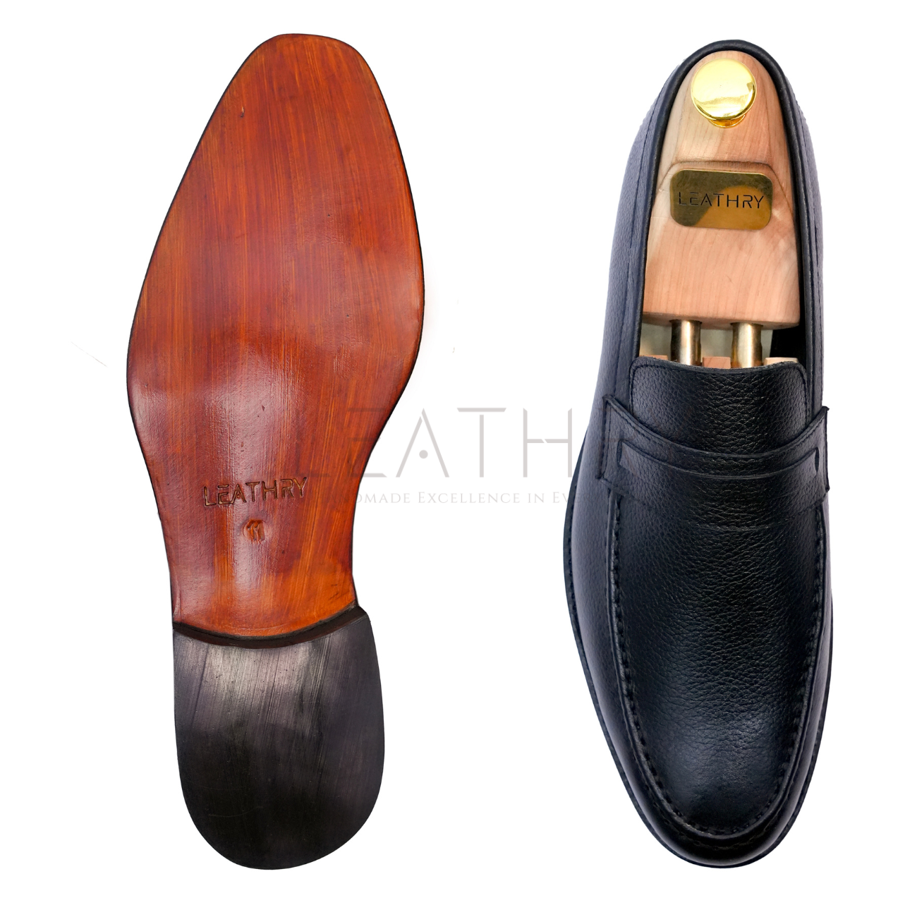 The Cali | Pebbled Leather Loafer