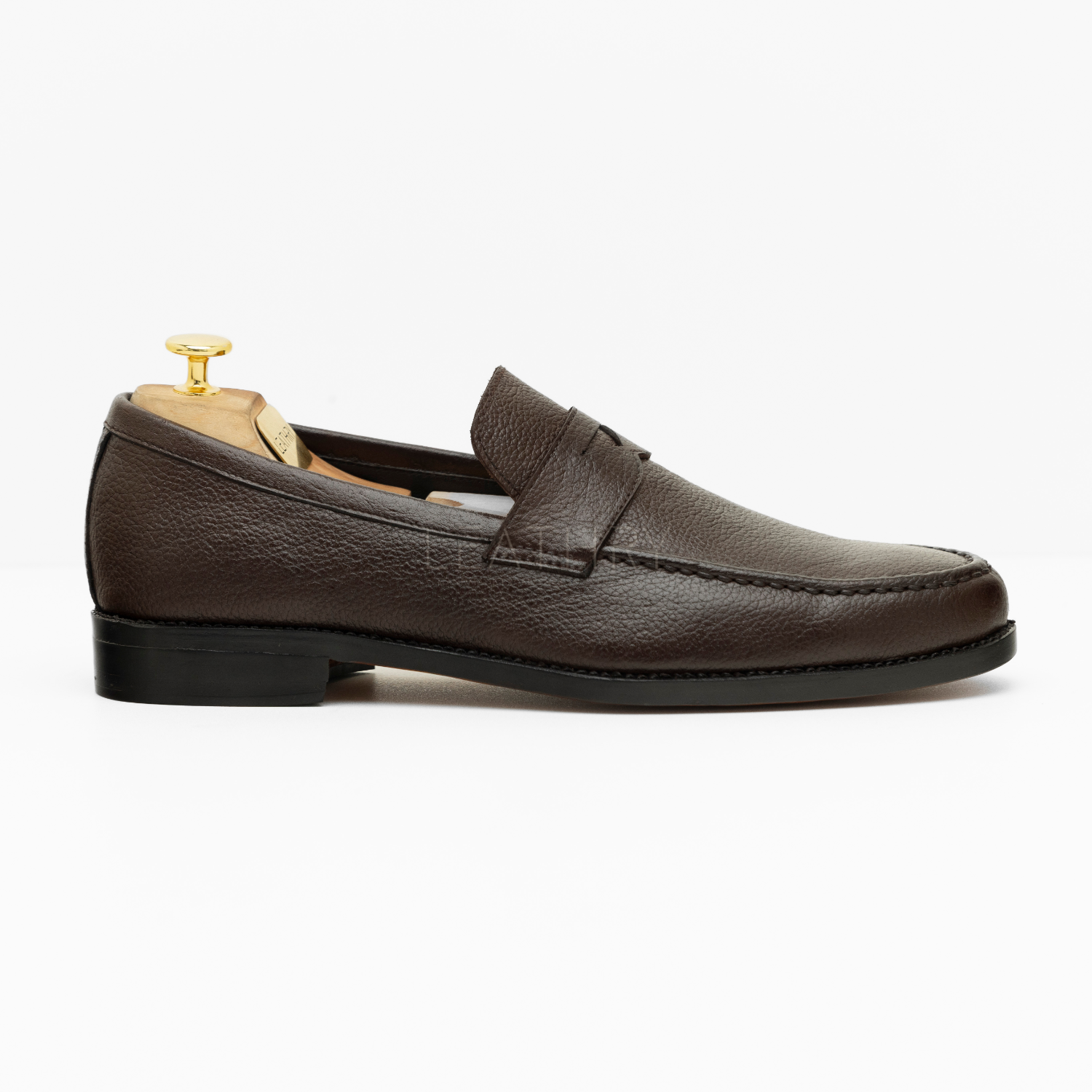 The Osric | Pebbled Leather Loafer