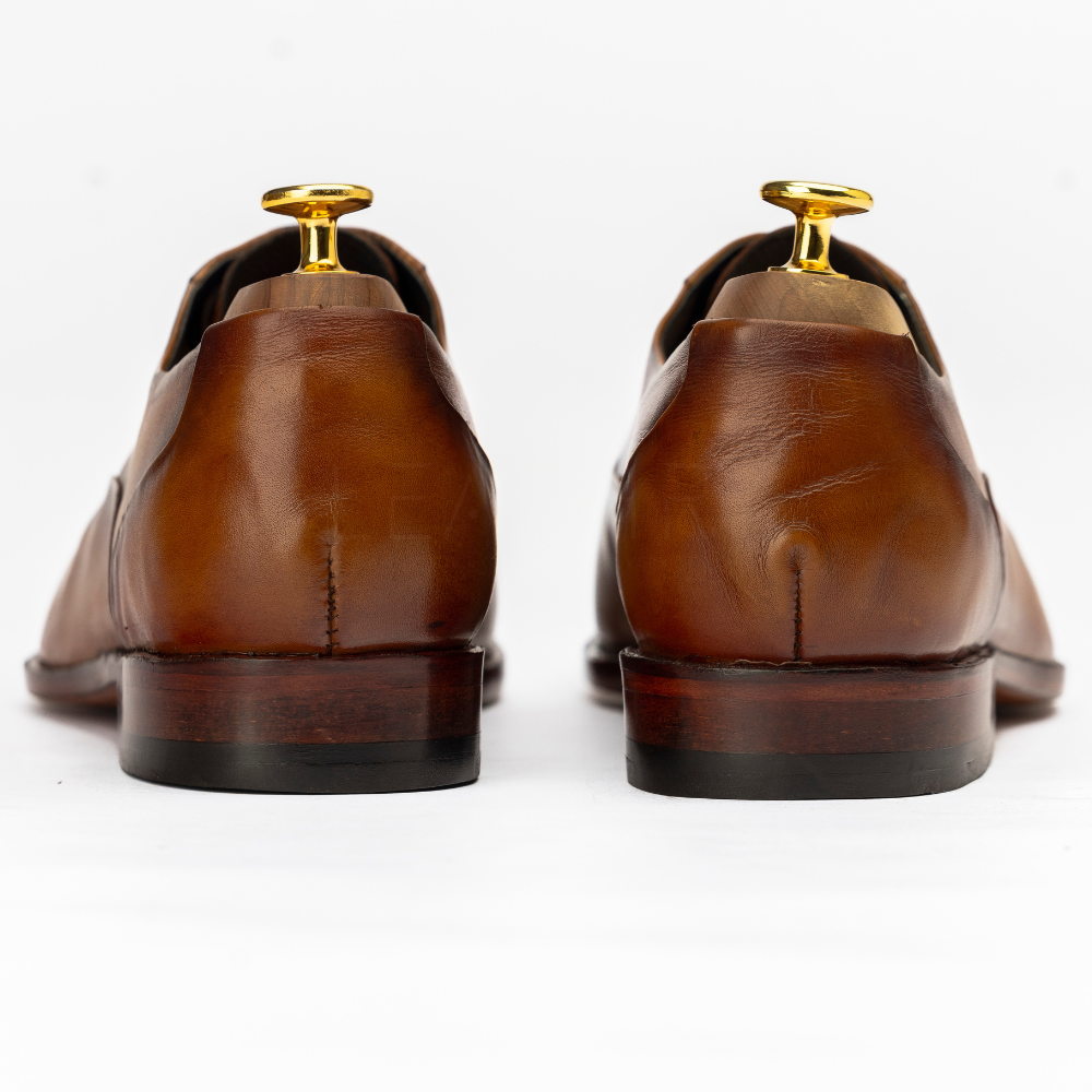 The Mael | Brown Patina Oxford