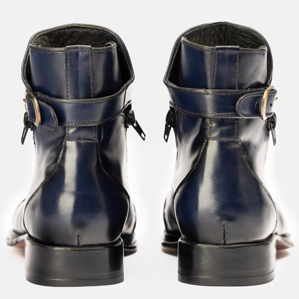 The Vaughn | Blue Patina Military Style