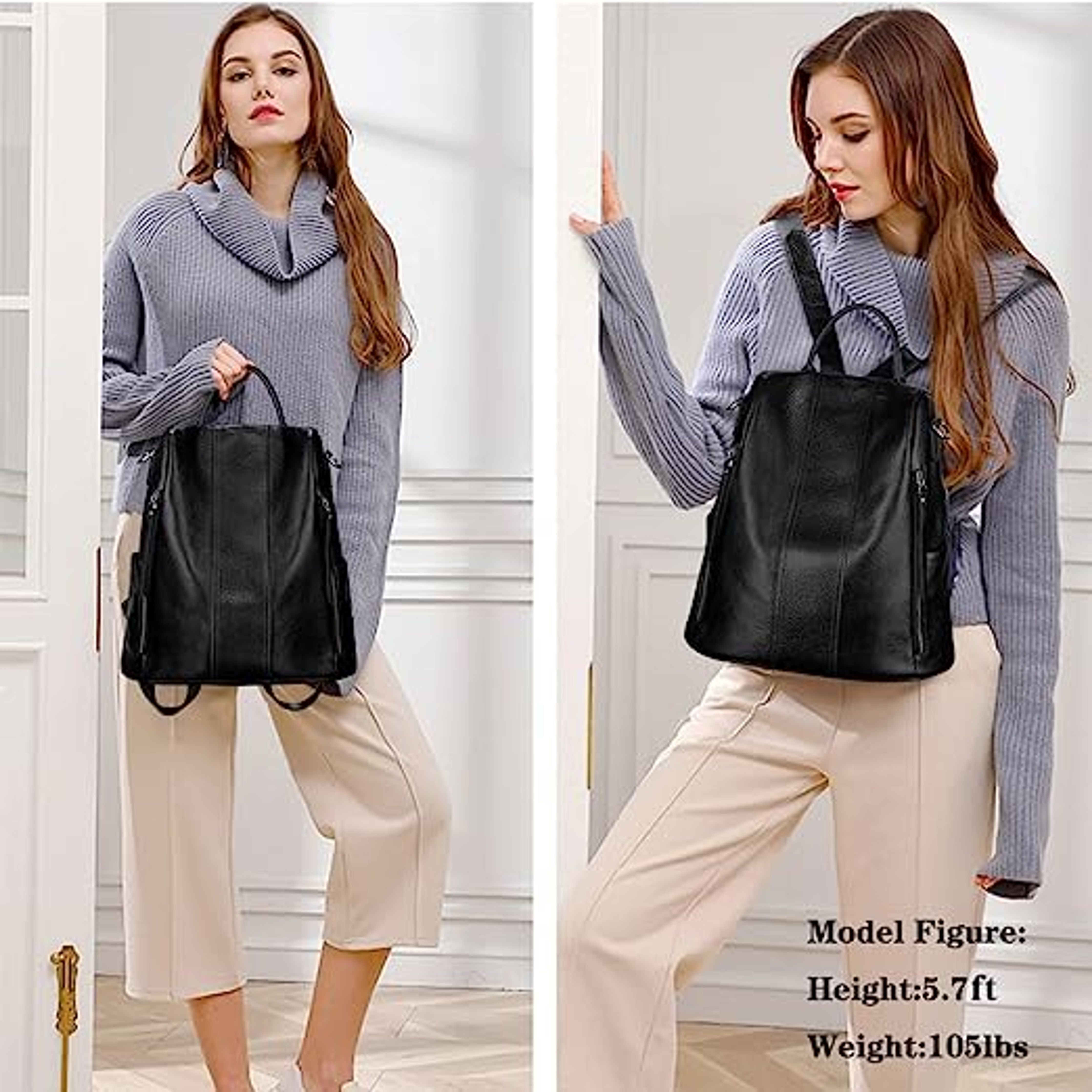 The Nova | Women Leather Backpack