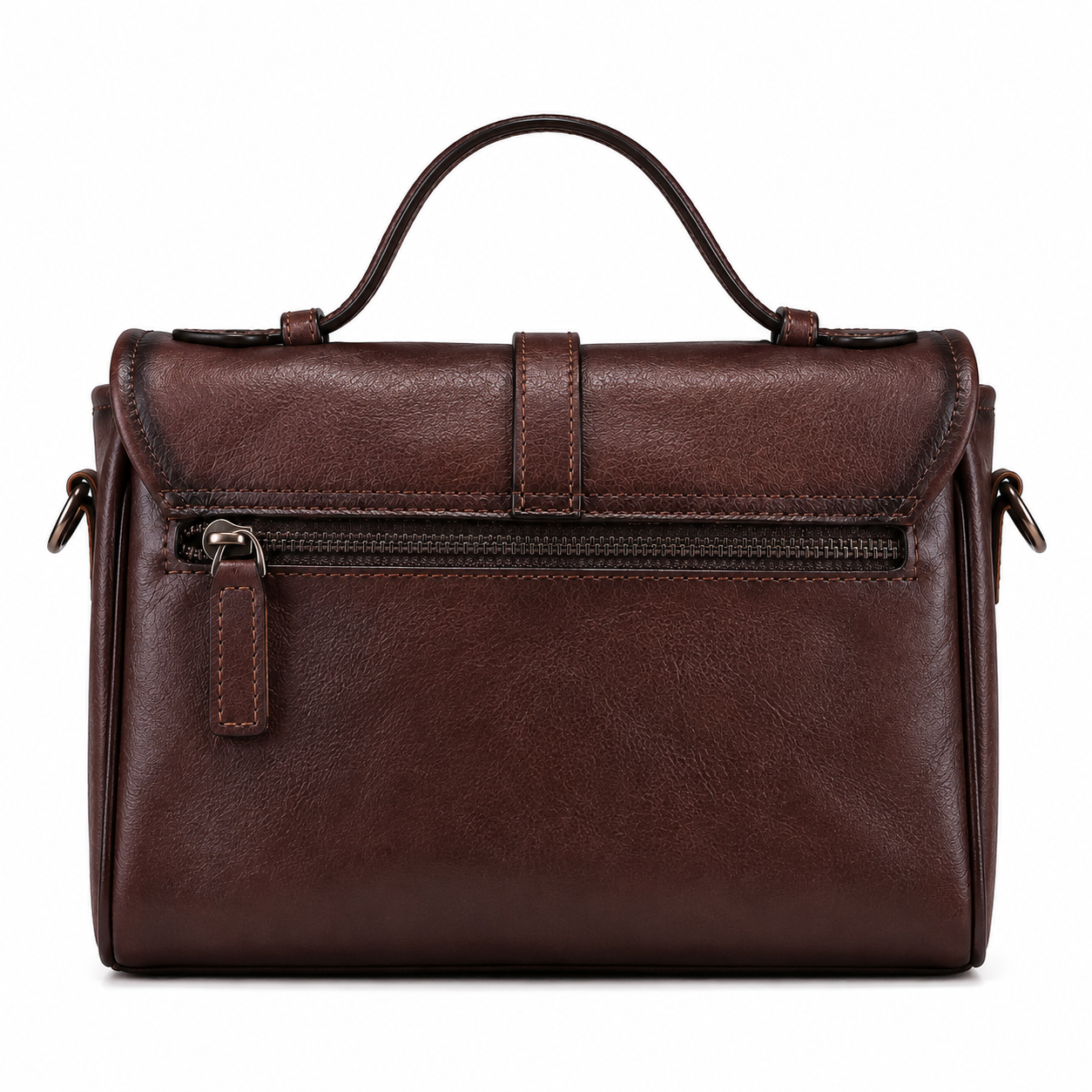 The Verona | Vintage Leather Crossbody Bag