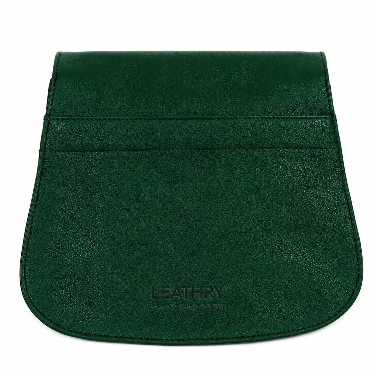 The Rustic | Green Leather Handbag