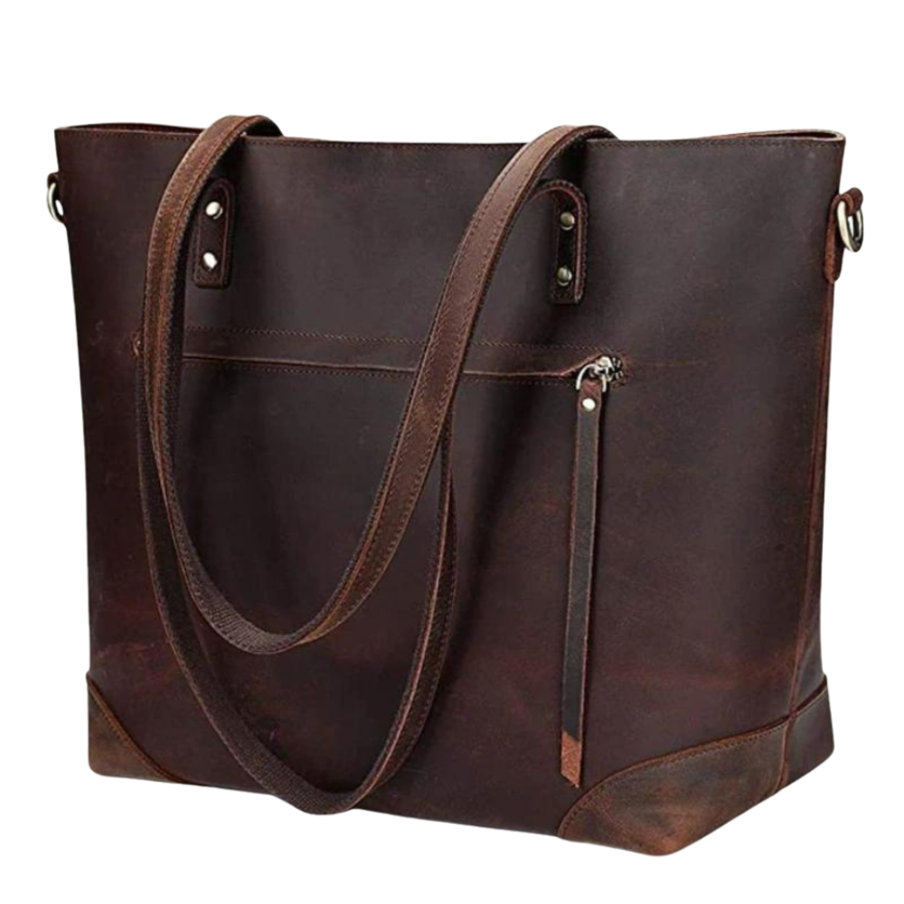 The Aurora | Women Leather Tote Bag