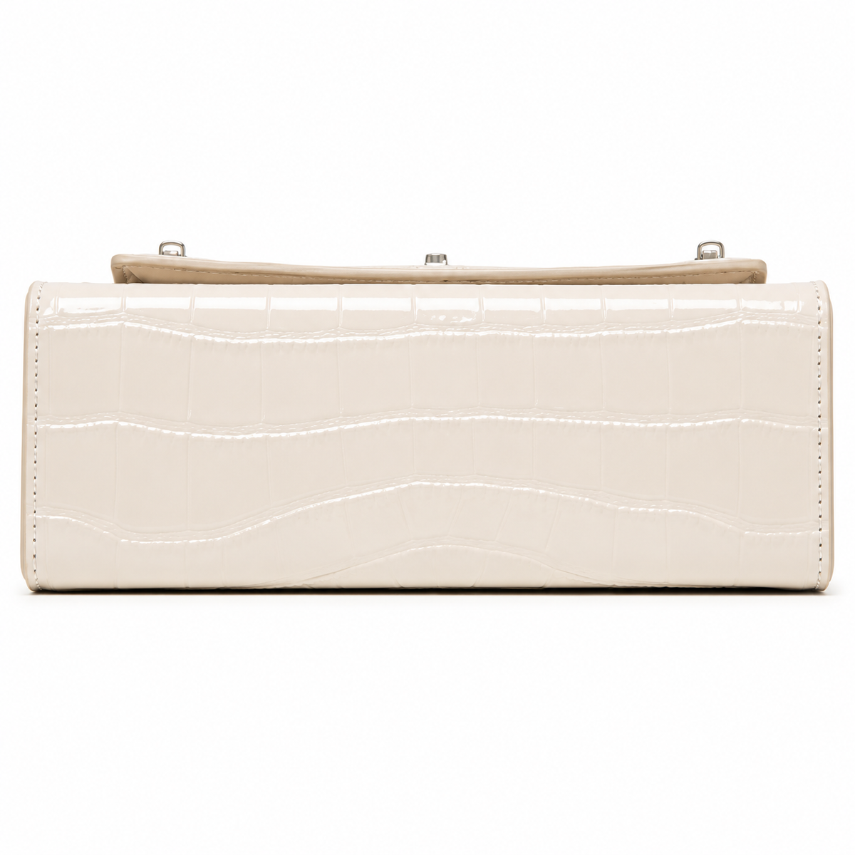 The Fiorella | Crocodile-Embossed Leather Handbag