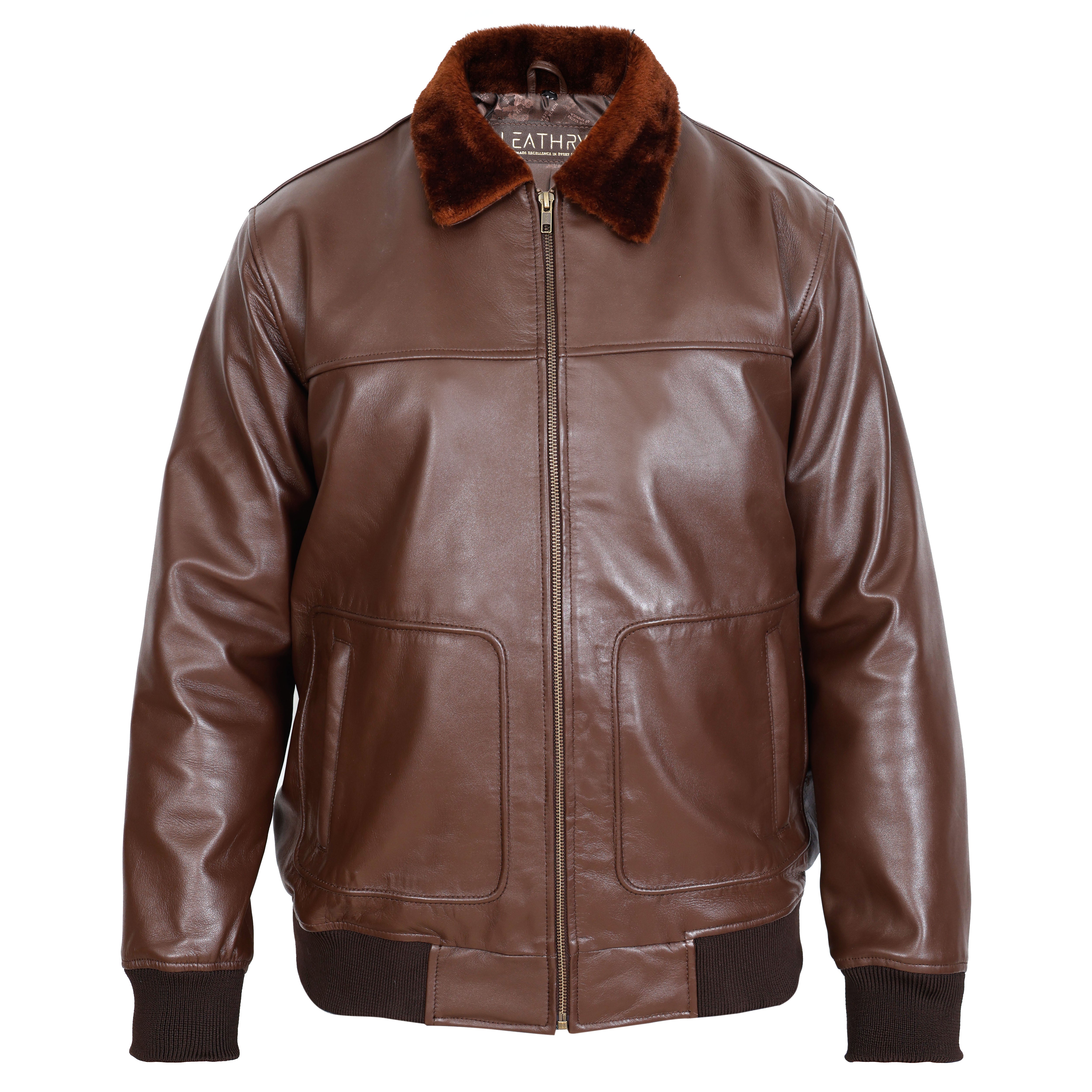 The Prime | Brown Leather Jacket