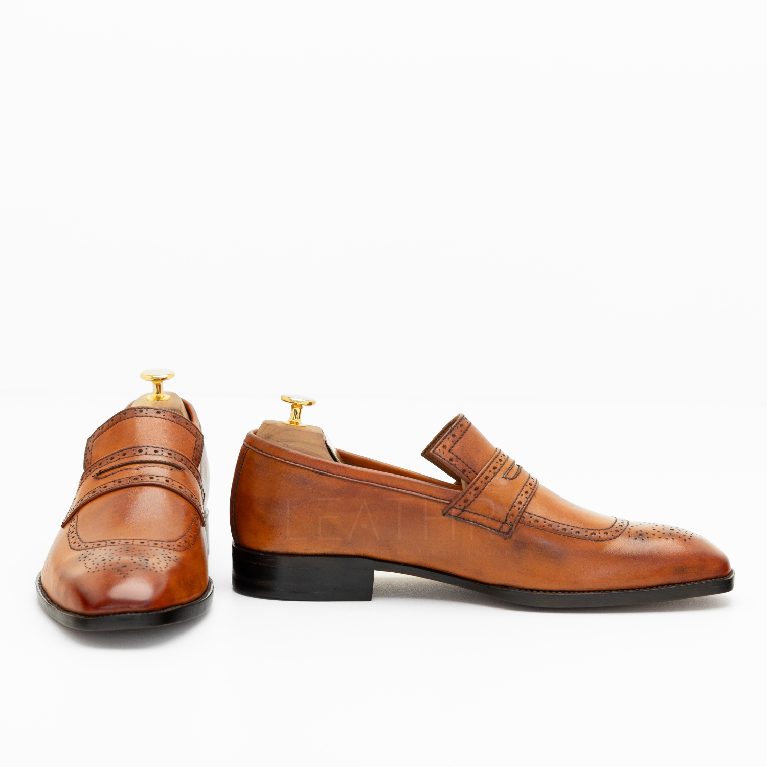 The Blake | Brown Penny Loafers