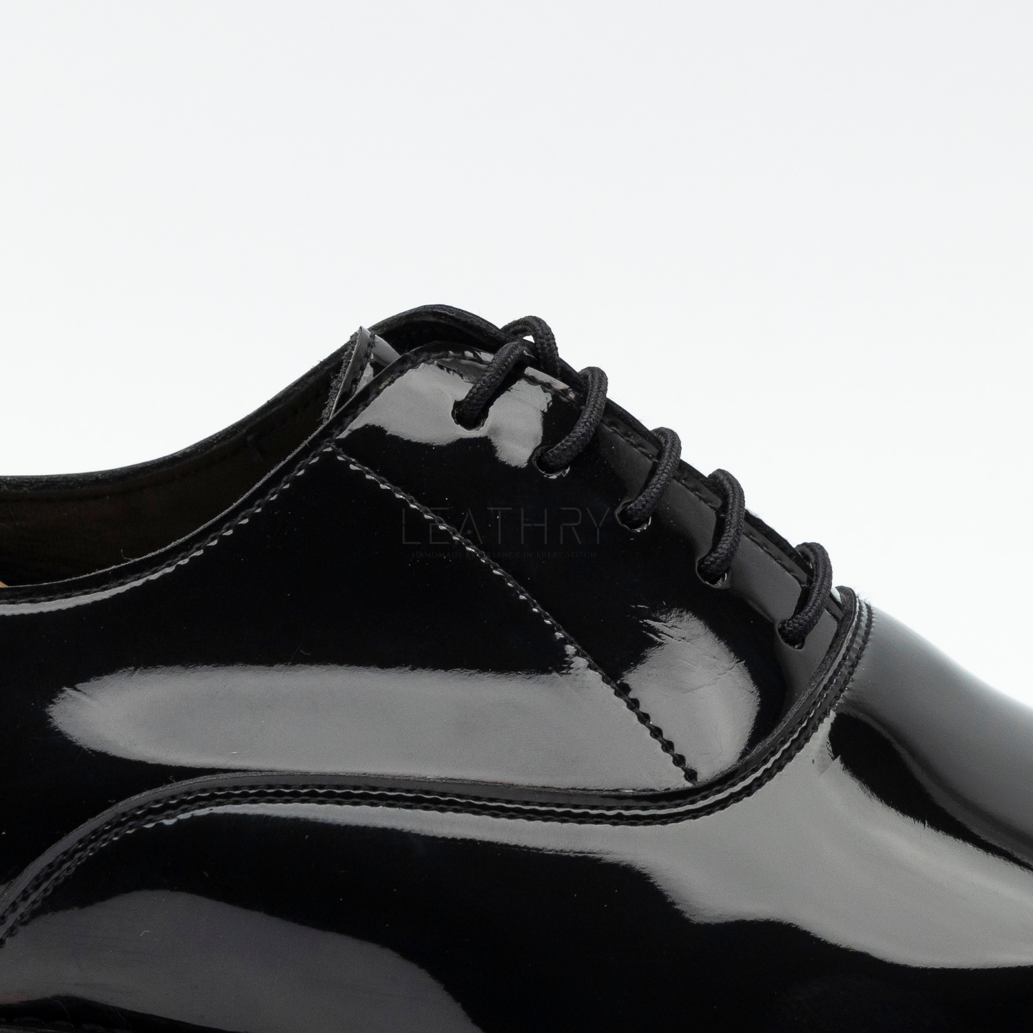 The Ulwin | Black Patent Dress Shoe