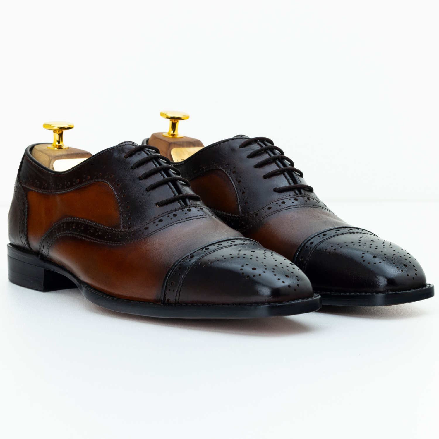The Larson | Calfskin Brogue Oxford