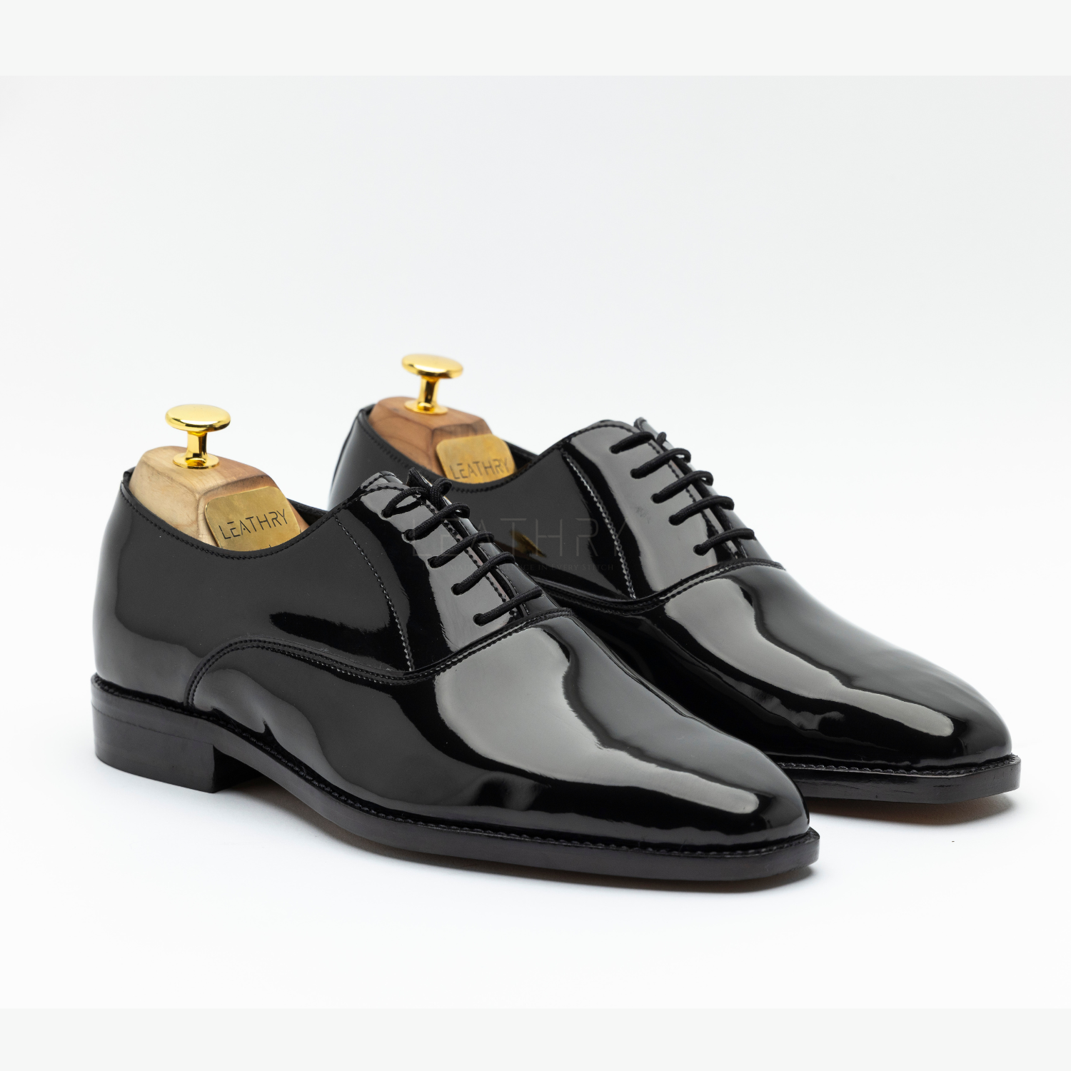 The Ulwin | Black Patent Dress Shoe