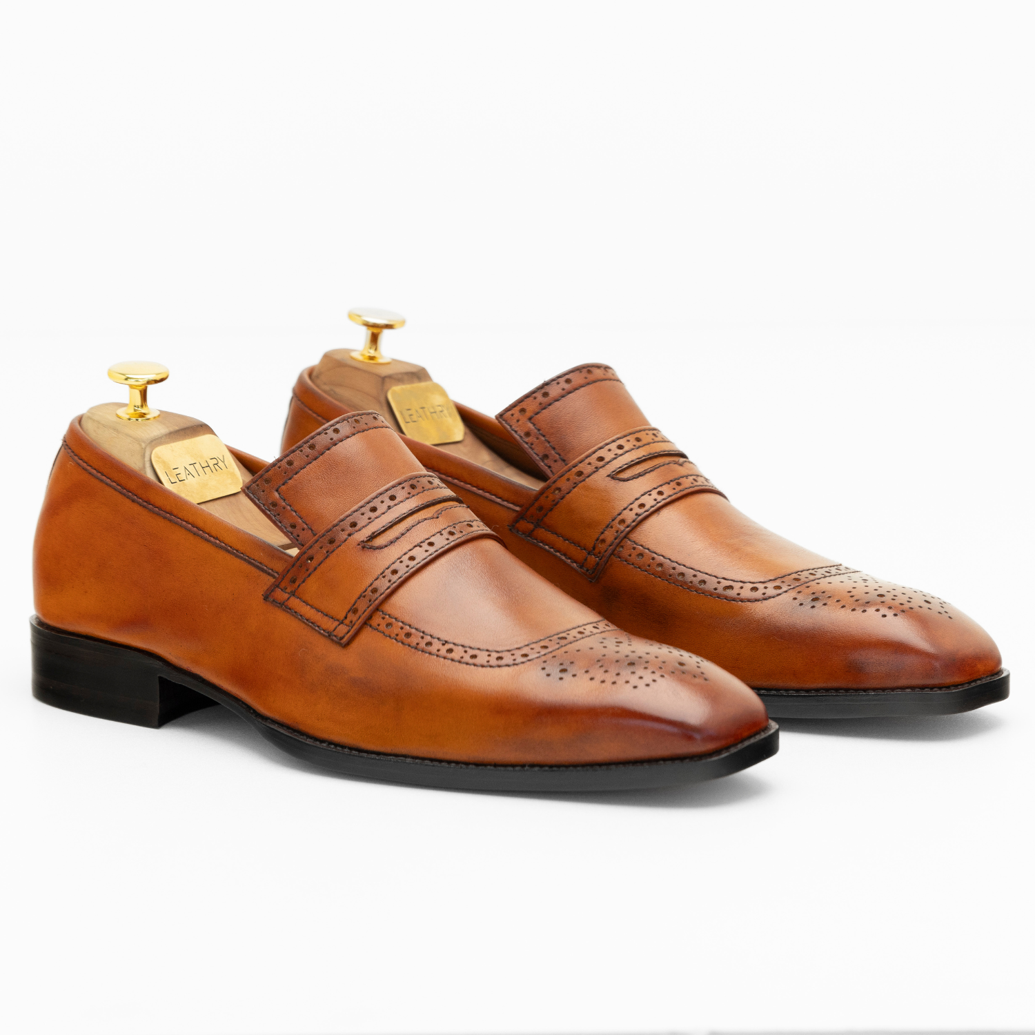 The Blake | Brown Penny Loafers