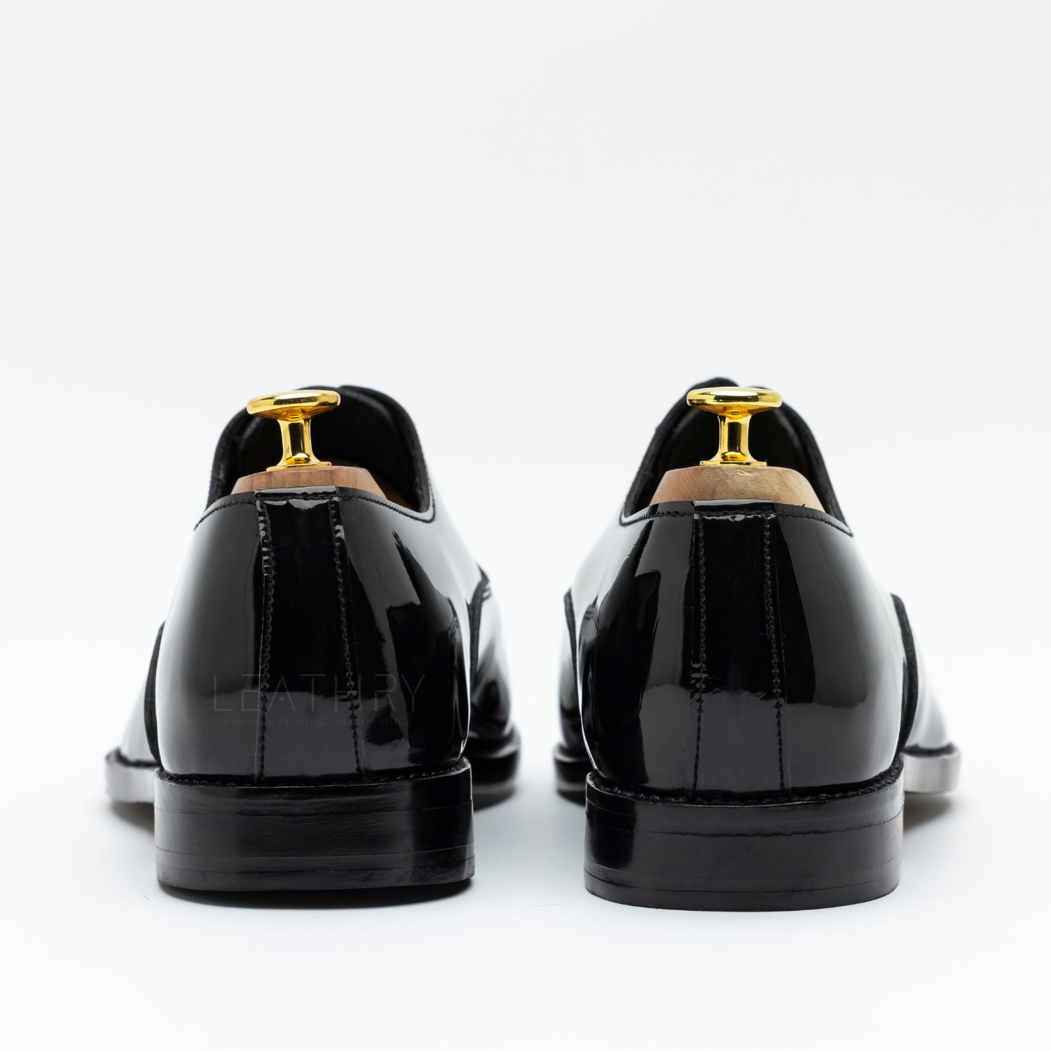The Ulwin | Black Patent Dress Shoe