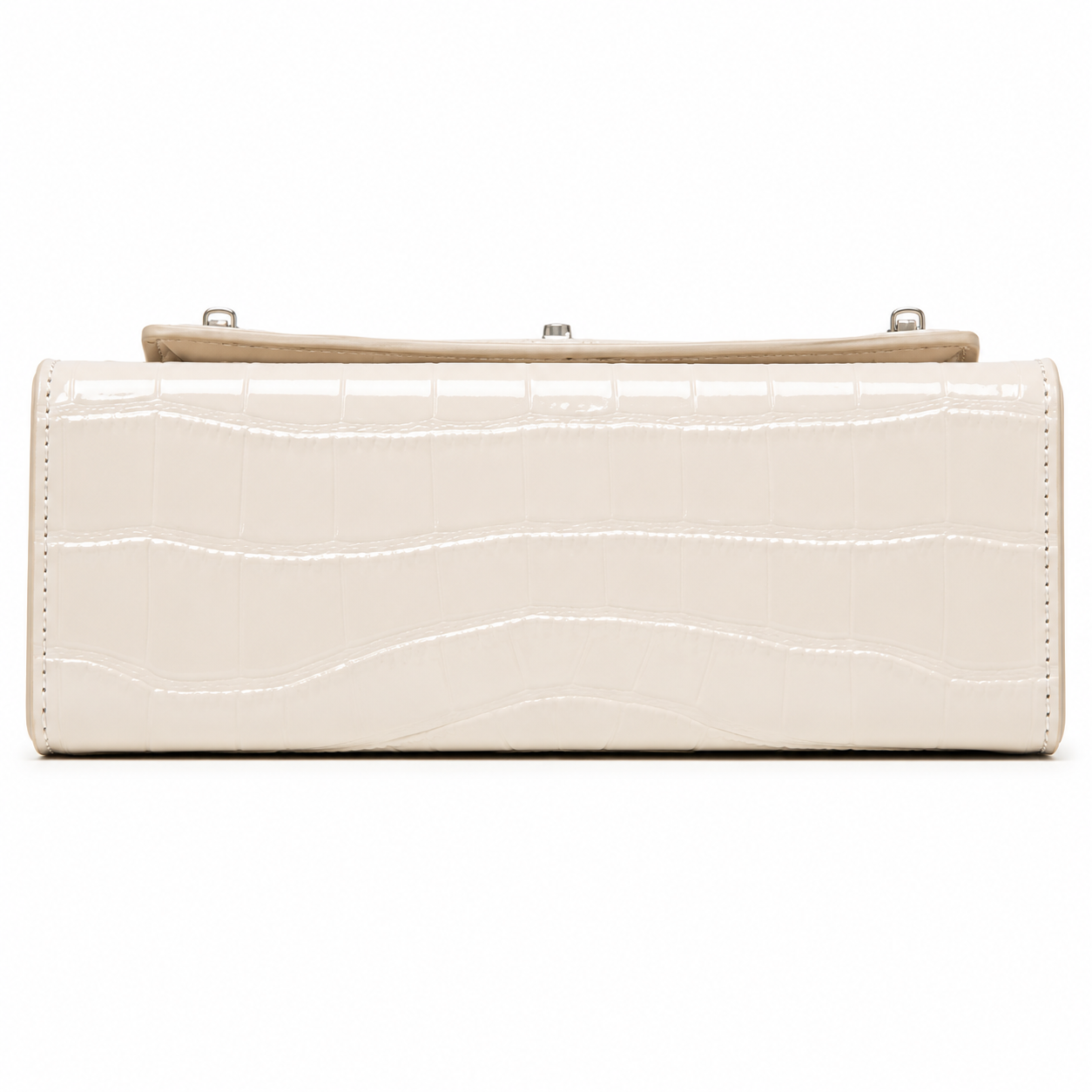 The Fiorella | Crocodile-Embossed Leather Handbag
