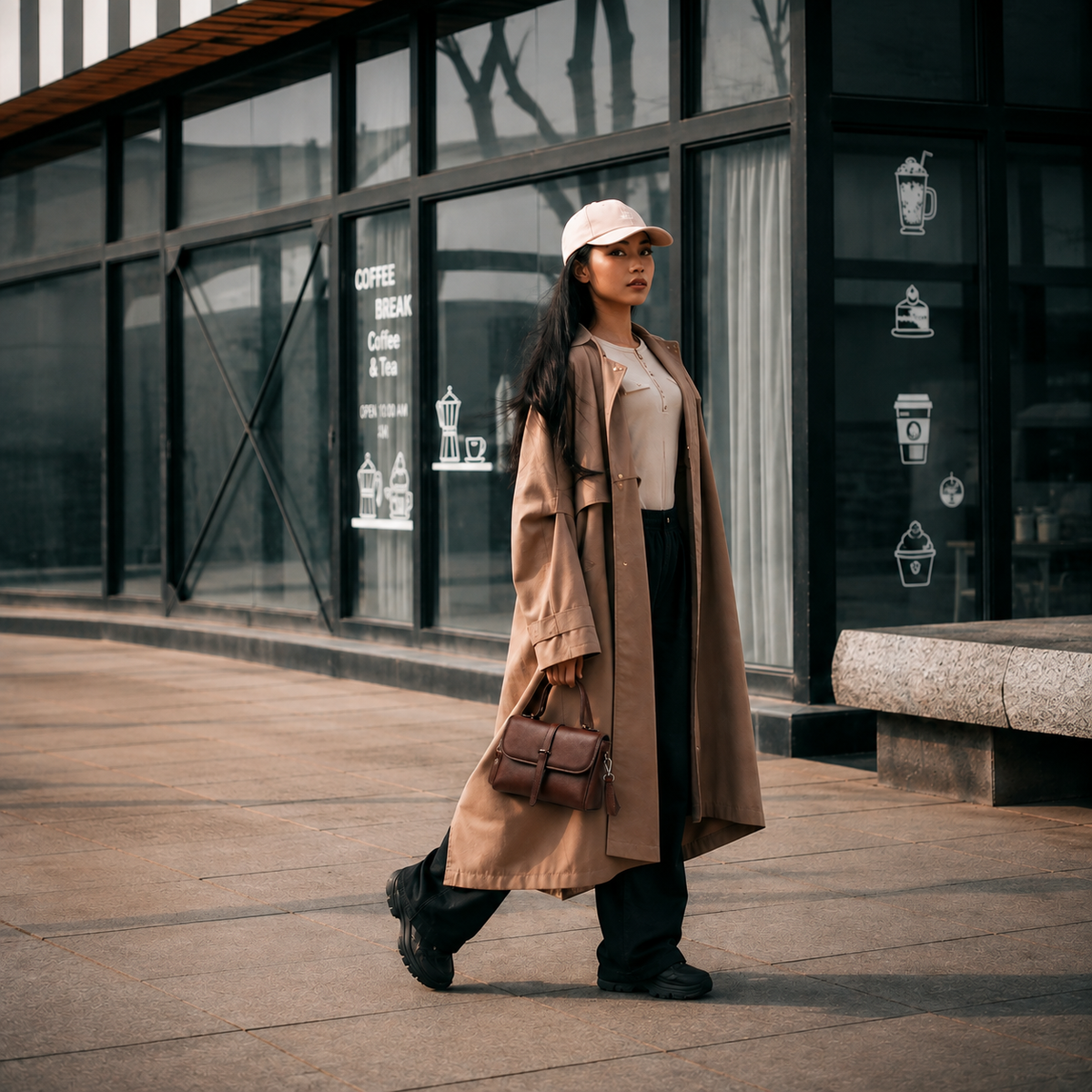 The Verona | Vintage Leather Crossbody Bag