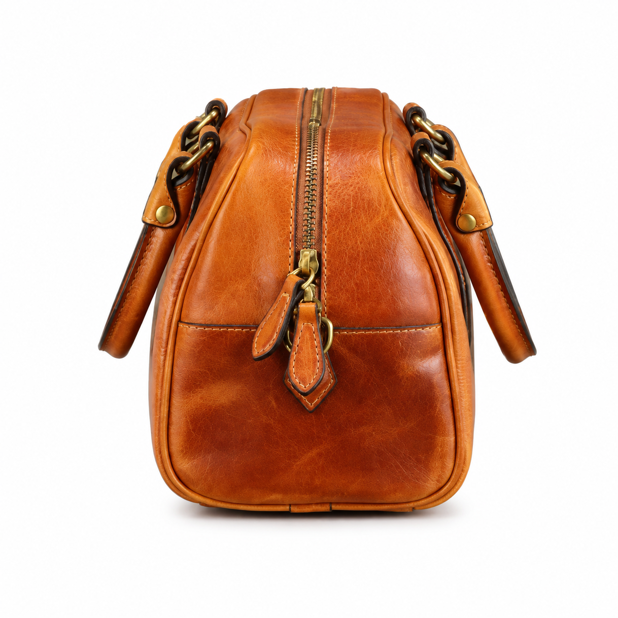The Harper | Women's Leather Boston Bag