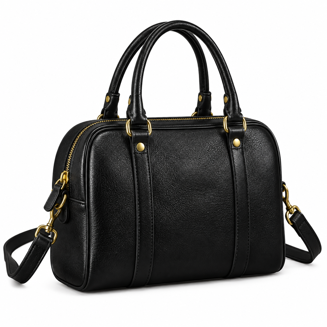 The Harper | Women's Leather Boston Bag