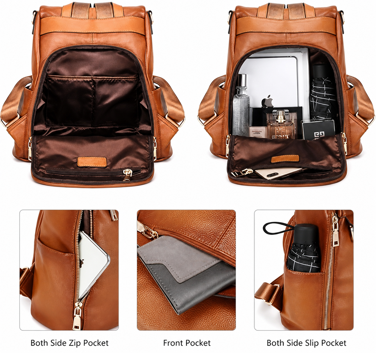 The Lila | Pebbled Leather Shoulder Bag