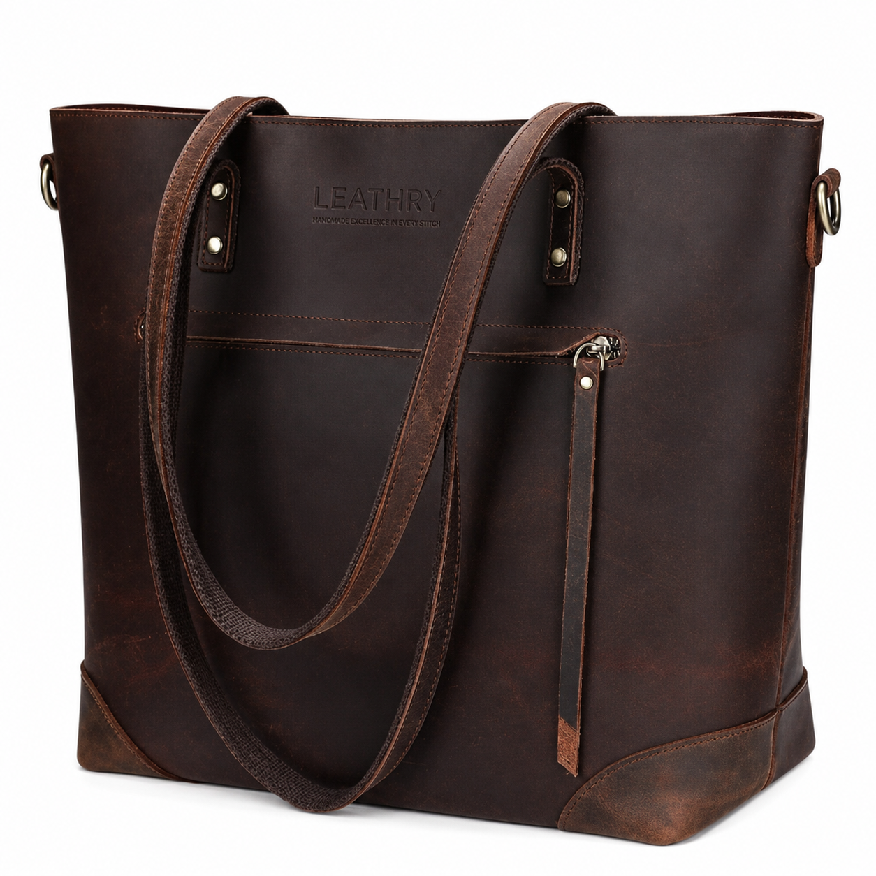 The Aurora | Women Leather Tote Bag