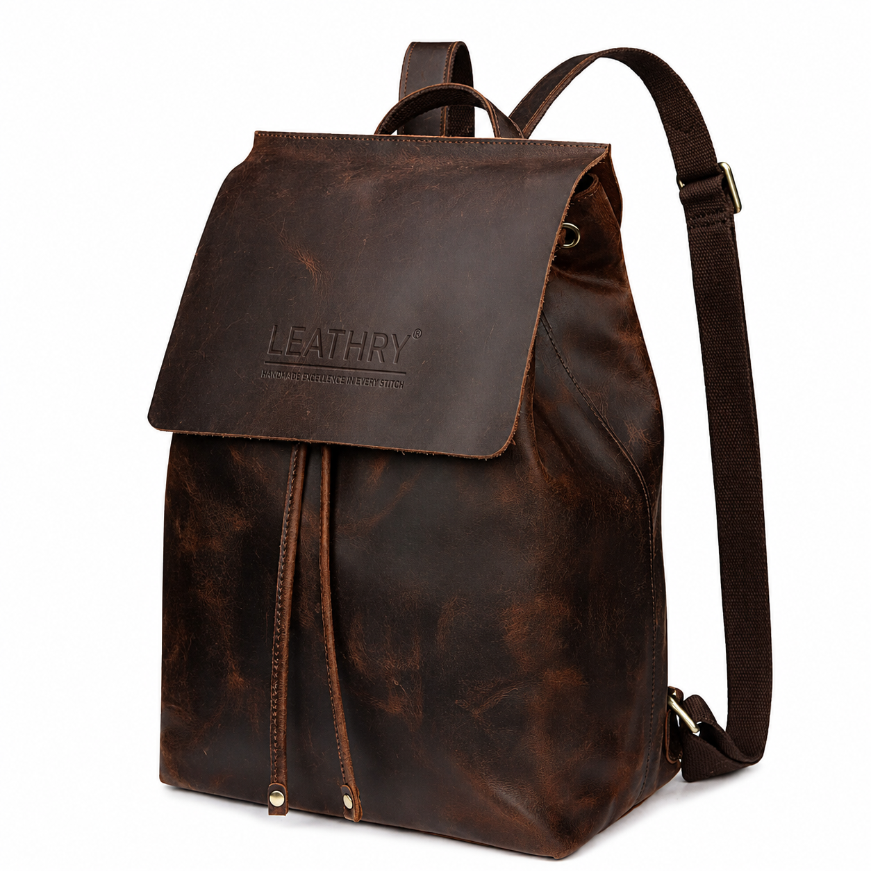 The Celeste | Buffalo Leather Backpack