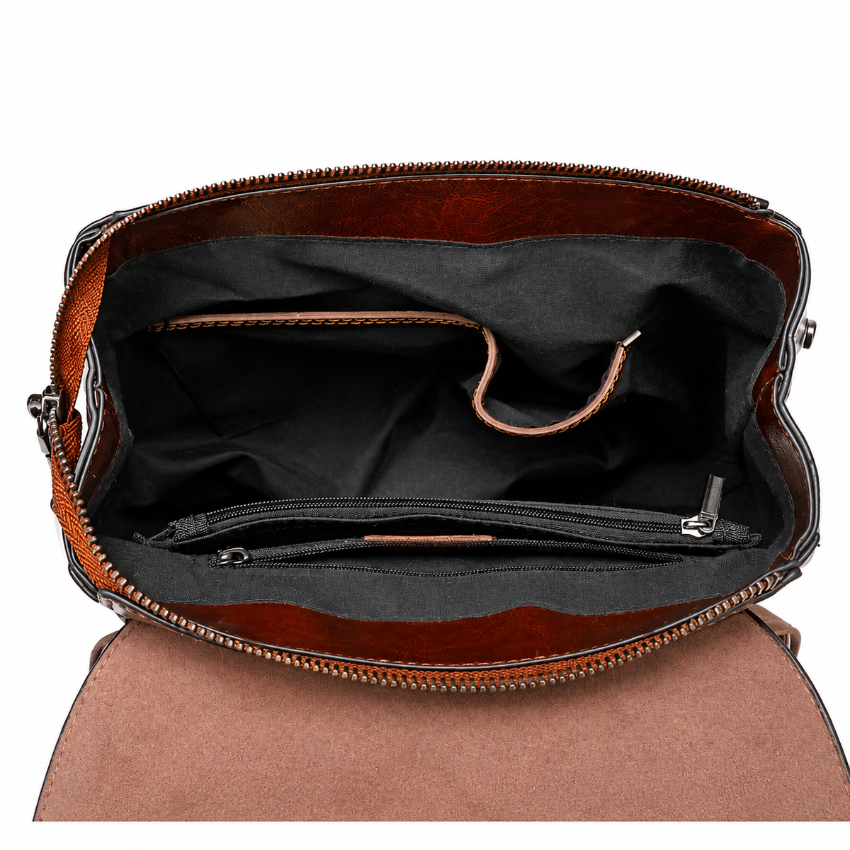 The Duche | Brown Leather Backpack