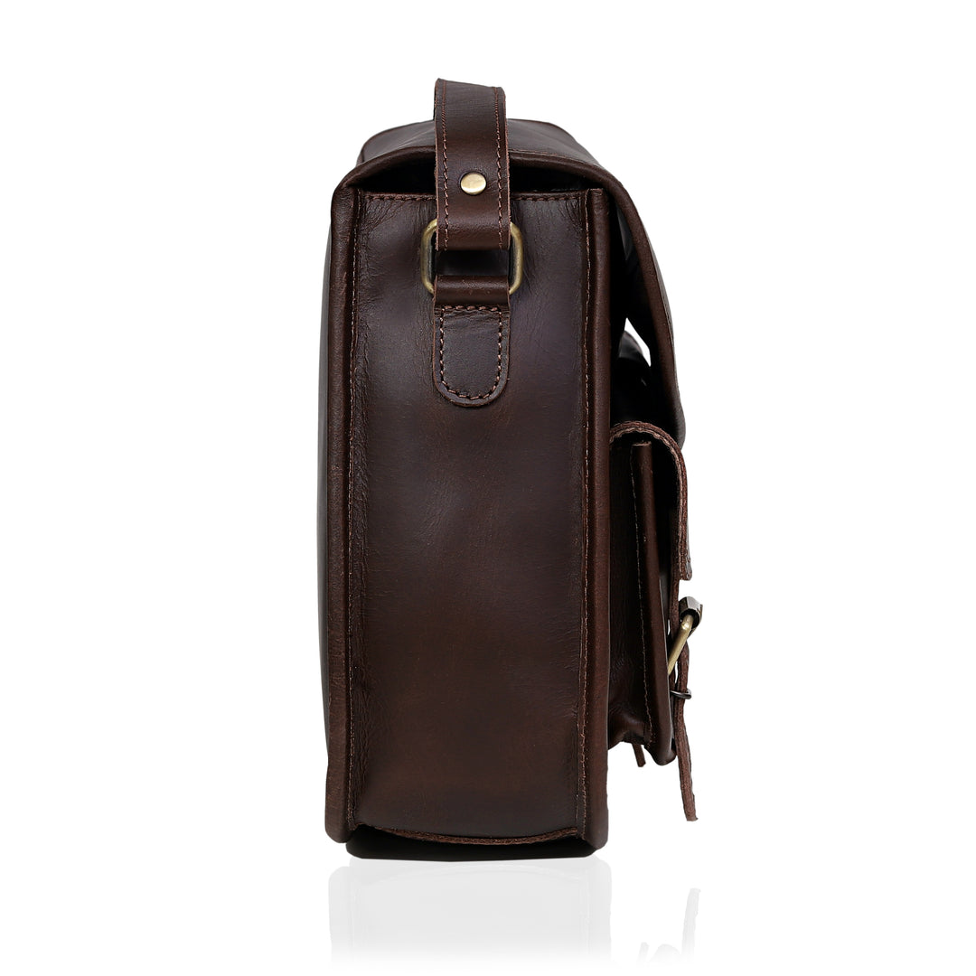 The Heritage | Brown Women Leather Messenger Bag
