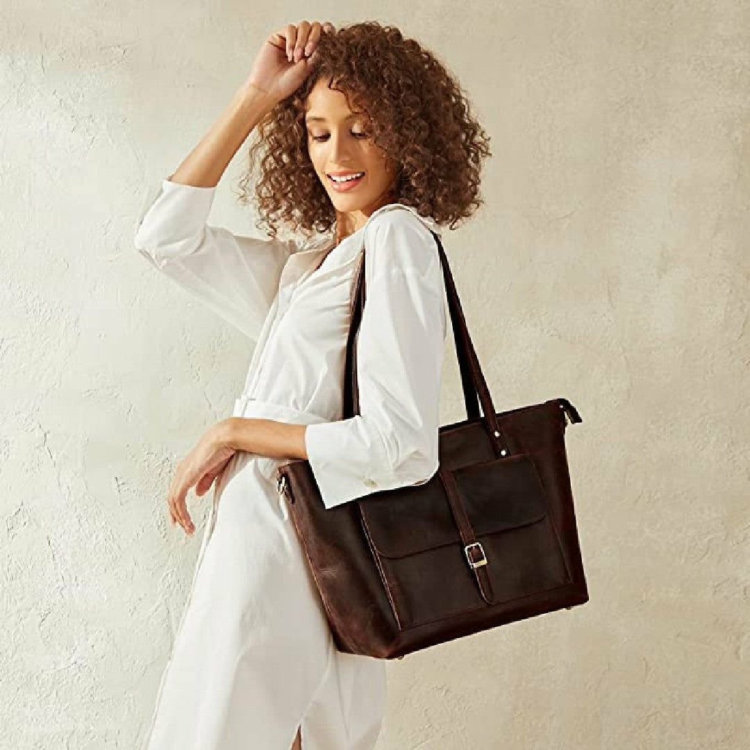 The Clara | Vintage Leather Tote