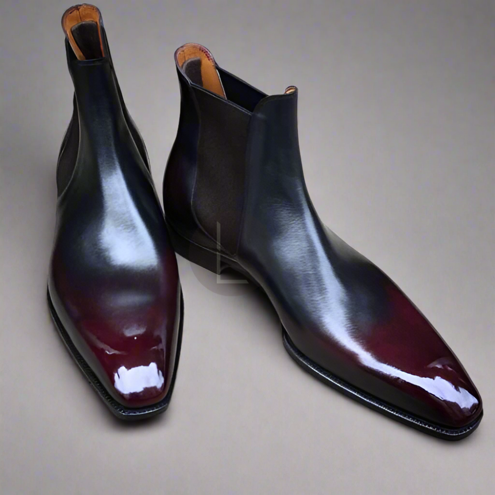 The Kellan | Burgundy Patina Chelsea