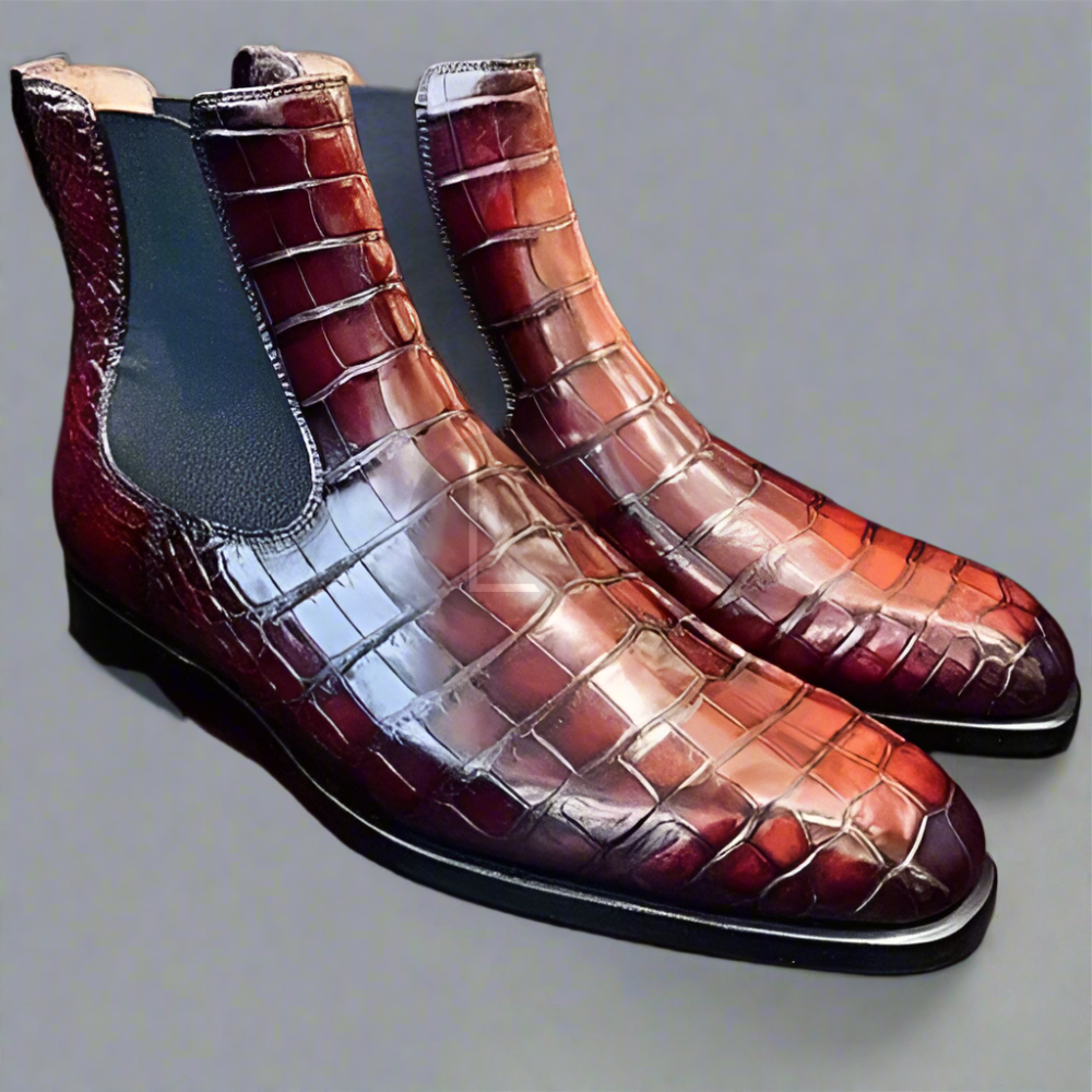 The Dorian | Alligator Texture Chelsea