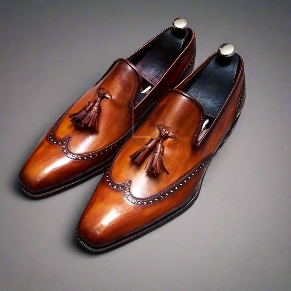 The Lennox | Brogue Tassel Loafers