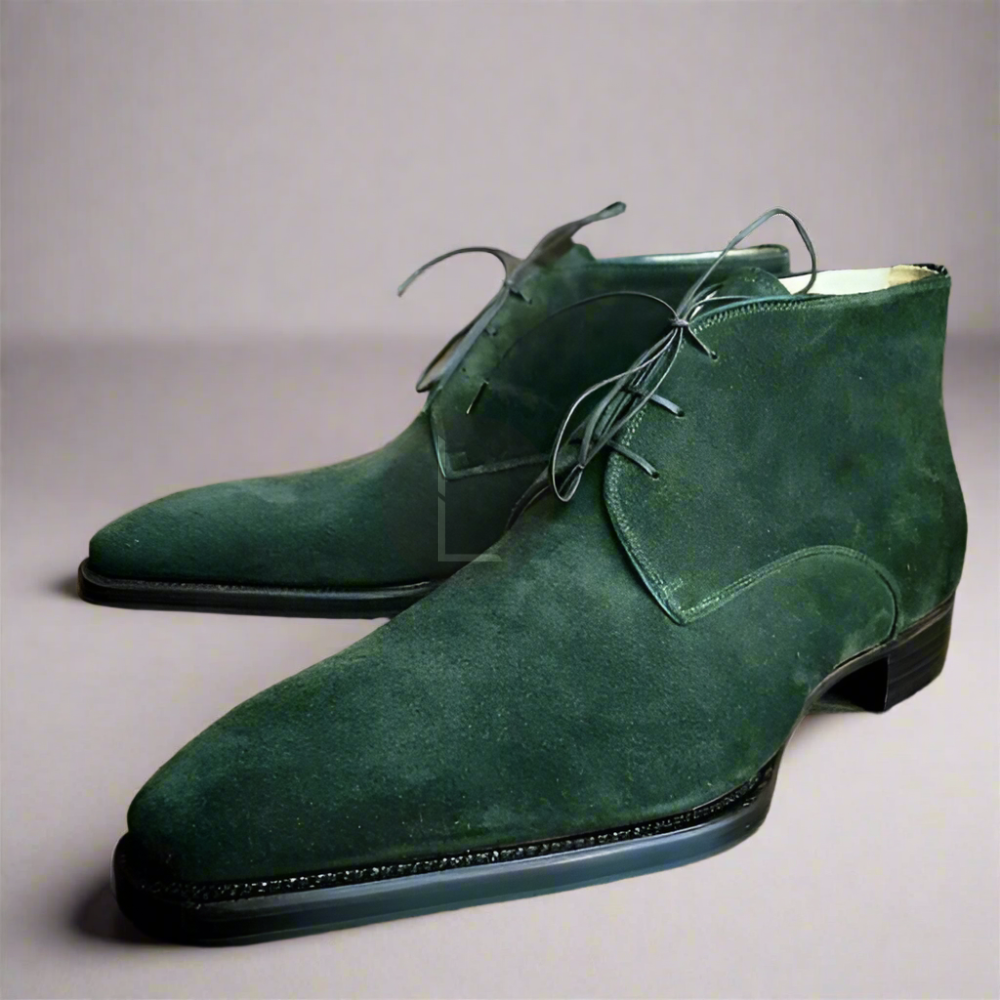 The Grant | Green Chukka Boots