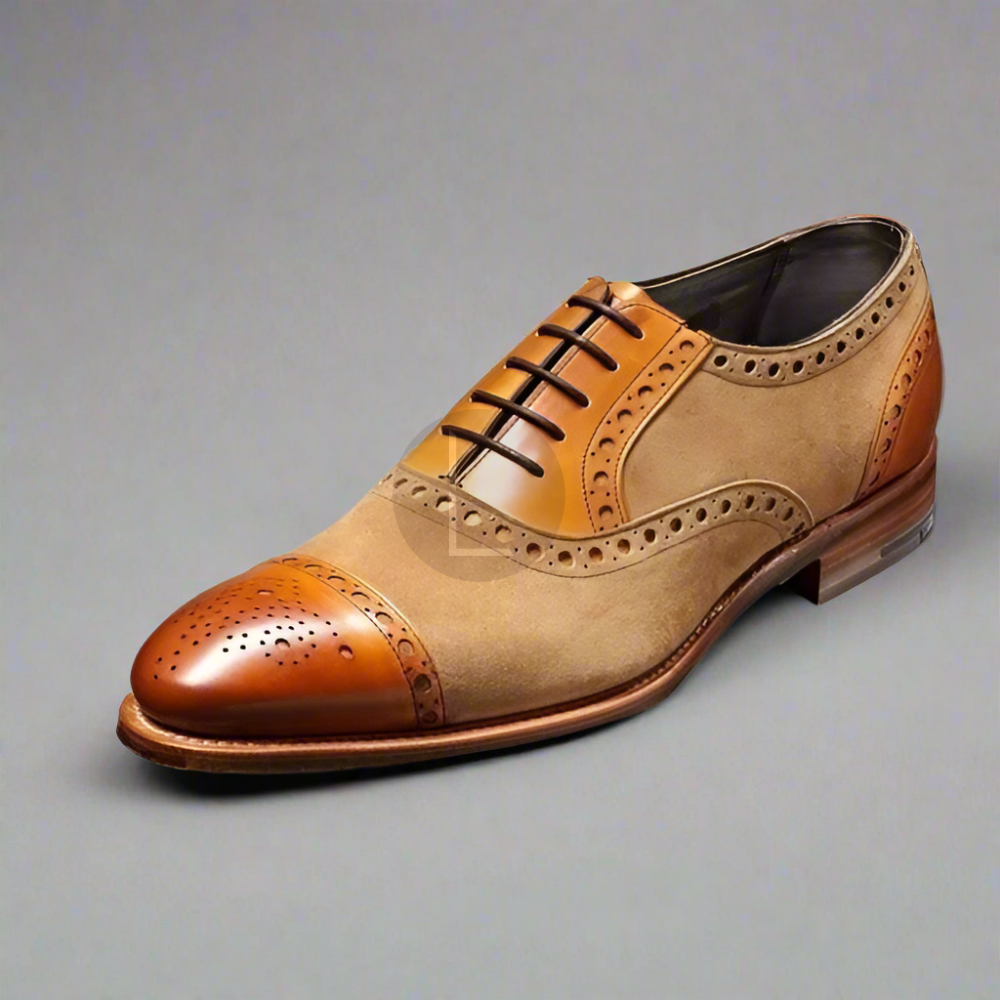 The Bellamy | Dual Tone Suede Leather
